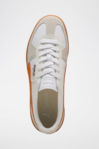 Sneakers in pelle scamosciata Palermo - Bianco e beige