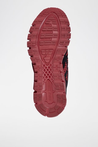 Scarpe da running Gel Quantum 360 Knit - Nero e rosso