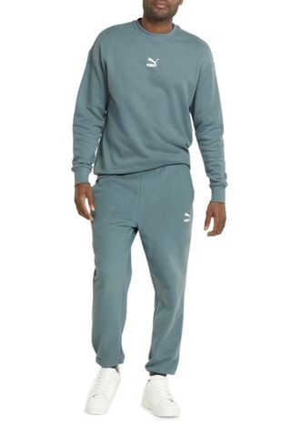 Pantaloni sportivi Puma FD Classic Relax - Blu-verde