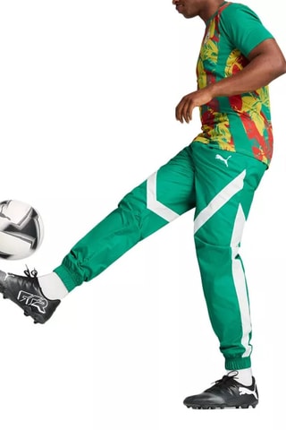 Pantaloni sportivi Les Lions de la Téranga FSF Woven - Verde chiaro