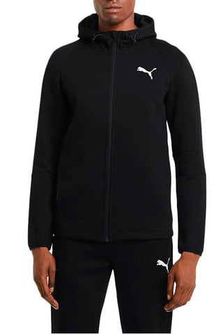 Giacca con cappuccio Evostripe Core - 
Nero