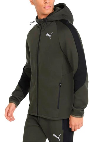 Giacca con cappuccio FD Evostripe - 
Kaki