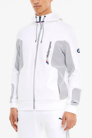 Giacca sportiva Motosport - Bianco e grigio