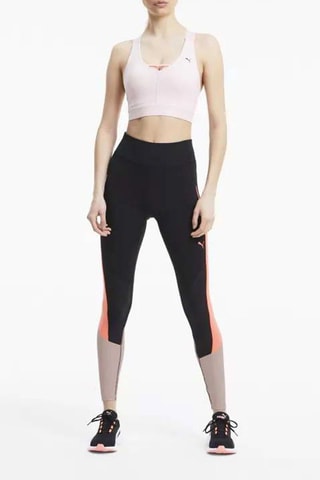 Leggings W Pearl Mesh Tight - Nero