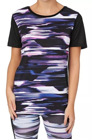 T-shirt Blurred - Nero