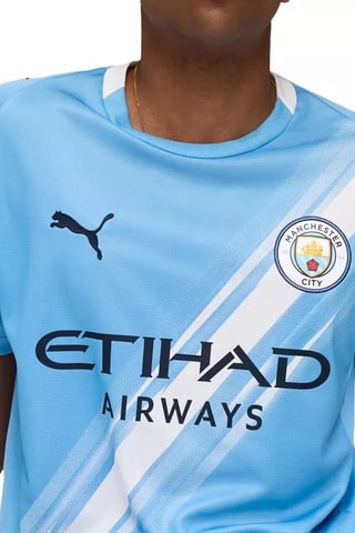 T-shirt Mancherster City Football Club - Celeste