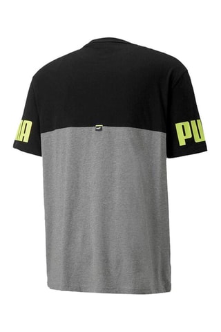 T-shirt - Nero e grigio