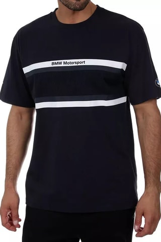 T-shirt oversize BMW Motorsport - Blu e bianco