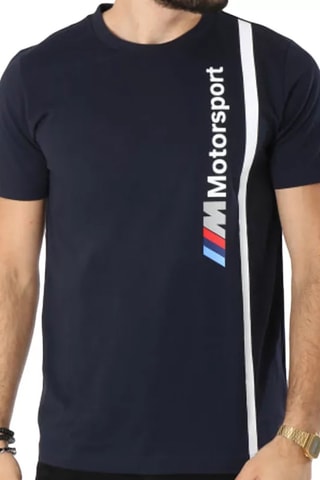 T-shirt BMW Motorsport - Navy e bianco