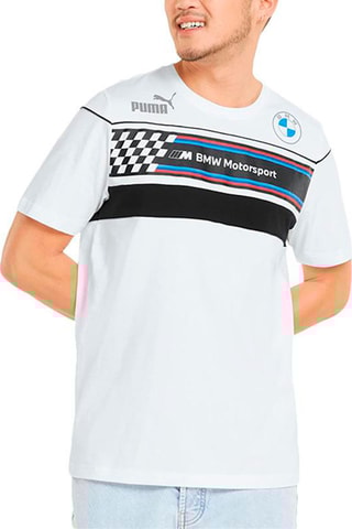 T-shirt FD BMW MMS SDS - Bianco e nero