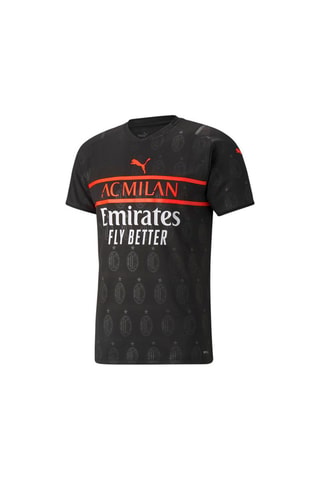 Maglietta da calcio AC Milan Third Replica 2021/2022 - Nero