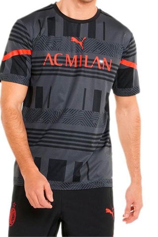 T-shirt AC Milan Prematch - 
Antracite