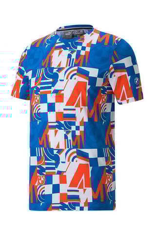 T-shirt BMW MMS AOP - 
Blu e rosso