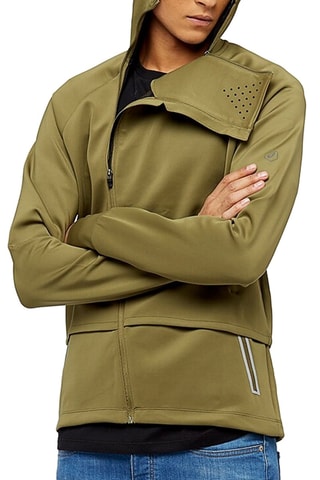 Felpa con cappuccio Fuze X Knit - Kaki