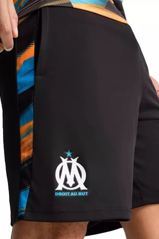 Shorts da calcio Olympique de Marseille OM Rep. - Nero