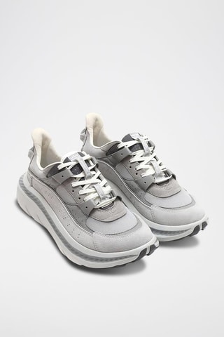 Sneakers in pelle scamosciata CA805 V2 - Grigio