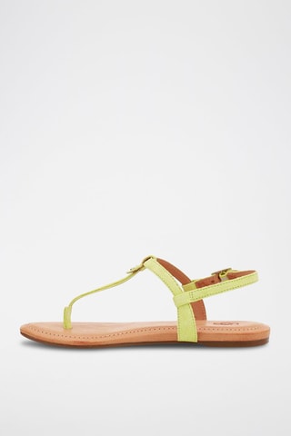 Sandali in pelle scamosciata Madeena - Verde mela