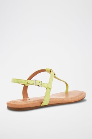 Sandali in pelle scamosciata Madeena - Verde mela