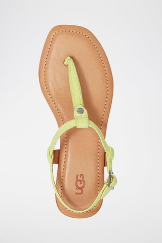 Sandali in pelle scamosciata Madeena - Verde mela