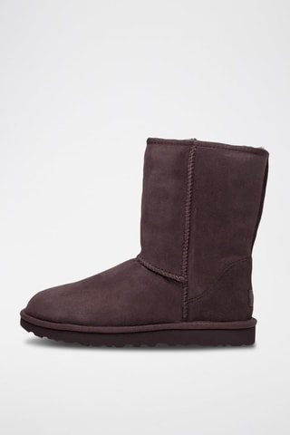 Stivaletti in pelle di montone Classic Short II - Marrone