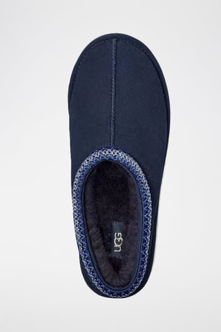 Pantofole imbottite in pelle scamosciata Tasman - Blu notte