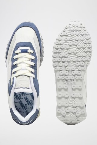 Sneakers in pelle Puma BLKTOP Rider Washed - Grigio