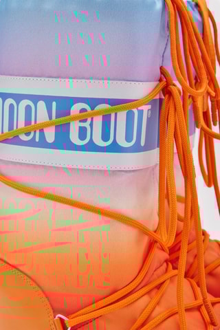 Stivali Icon con stampa Sunrise - Viola e arancione