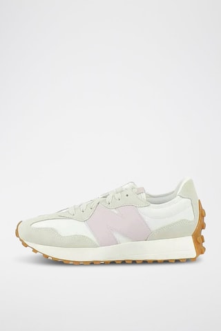 Sneakers in pelle scamosciata 327 - Bianco