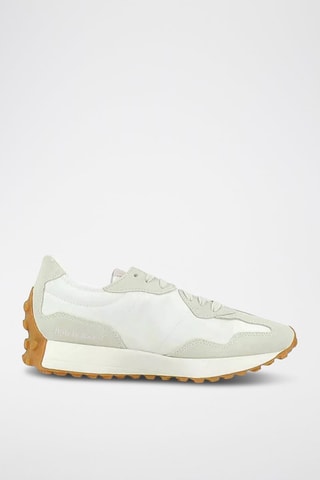 Sneakers in pelle scamosciata 327 - Bianco