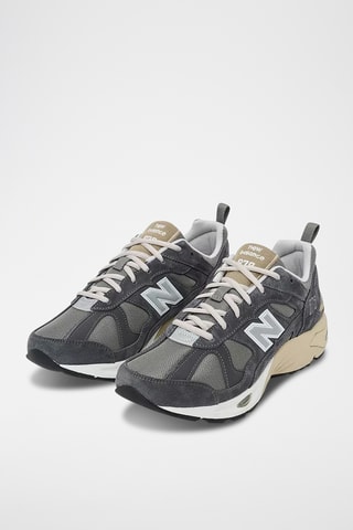 Sneakers in pelle CM878 - Antracite