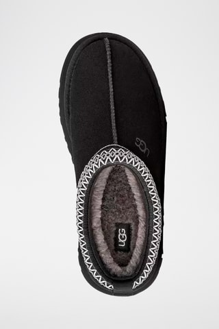 Pantofole platform in pelle scamosciata W TASMAN II - Nero