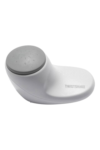 Batente de porta - Branco e cinzento-claro - 8,5 x 5 x 5 cm