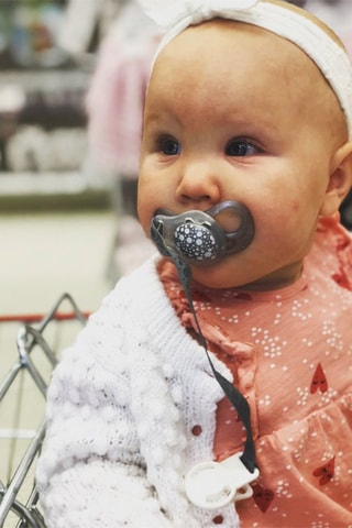 Attache-sucette - Noir