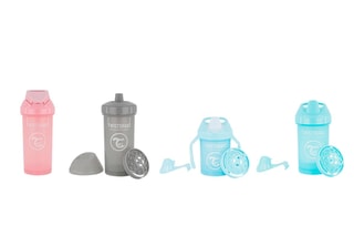 4 copos em silicone sem BPA - A partir dos 4 meses