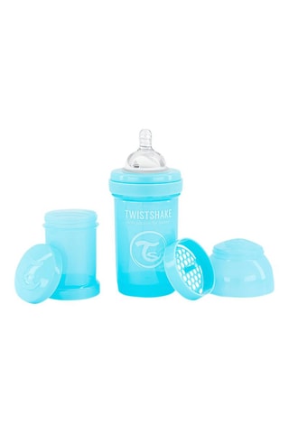 3 x Biberon anti-colique sans BPA en silicone - Dès la naissance - 180 ml