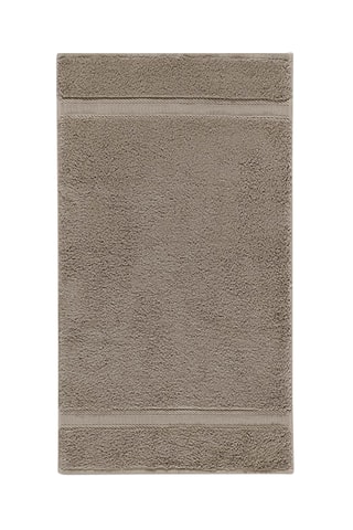 Serviette de bain Fancy - Marron - 76 x 142 cm