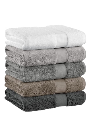 Serviette de bain Fancy - Blanc - 76 x 142 cm