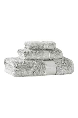 Serviette de bain Fancy - Gris clair - 76 x 142 cm