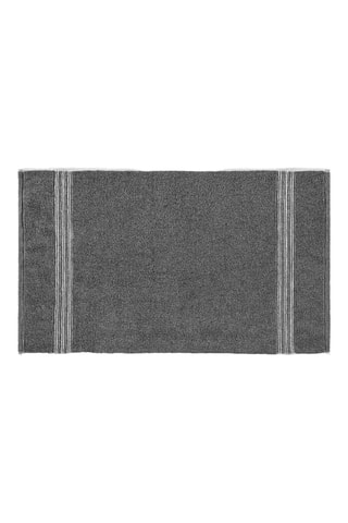 Drap de douche Antique - Gris foncé - 76 x 142 cm