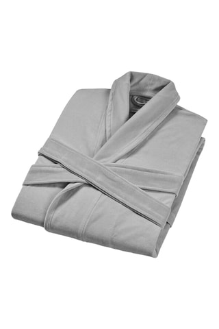 Peignoir en velours Nicky - Gris