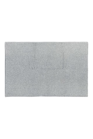 Tapis de bain Antique - Gris clair - 53 x 86 cm