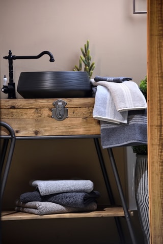 Tapis de bain Antique - Beige - 60 x 100 cm