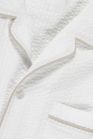 Pyjama Alison - Blanc et beige