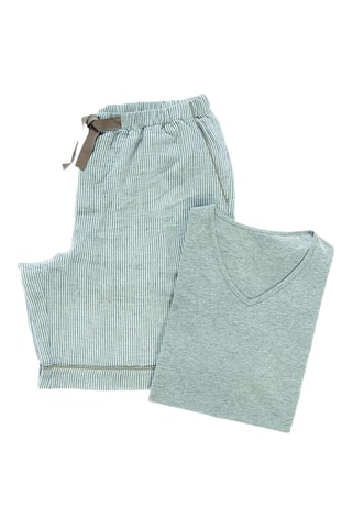 Pyjama en lin Charles - Gris