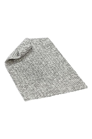 Tapis de bain Alicia - Gris foncé - 60 x 90 cm