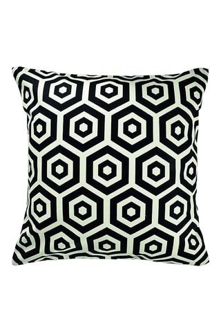 Coussin Figure - Ivoire - 40 x 40 cm