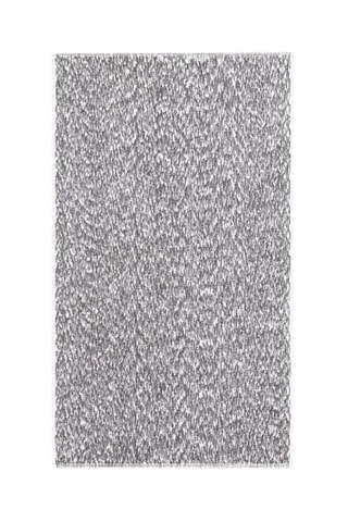 Toalha Grade - Cinzento-escuro e branco - 50 x 90 cm