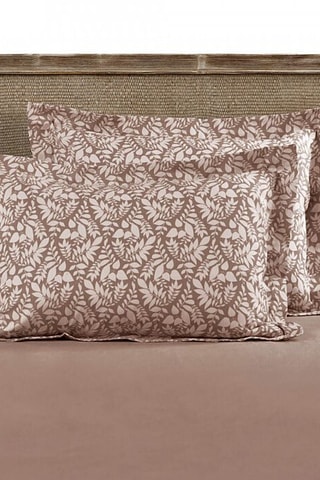 Taie d’oreiller en coton Firenze - Gris - 50 x 70 cm