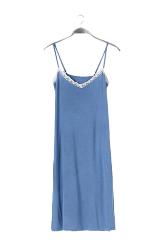 Chemise de nuit Melissa - Bleu marine