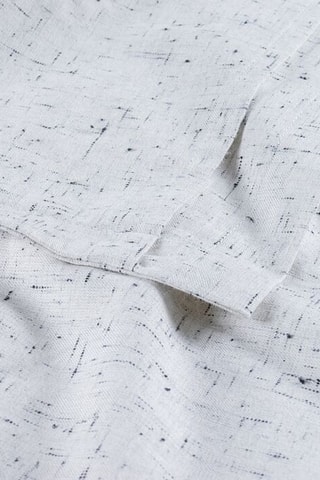 Taie d’oreiller en coton Fine Neppy - Gris chiné